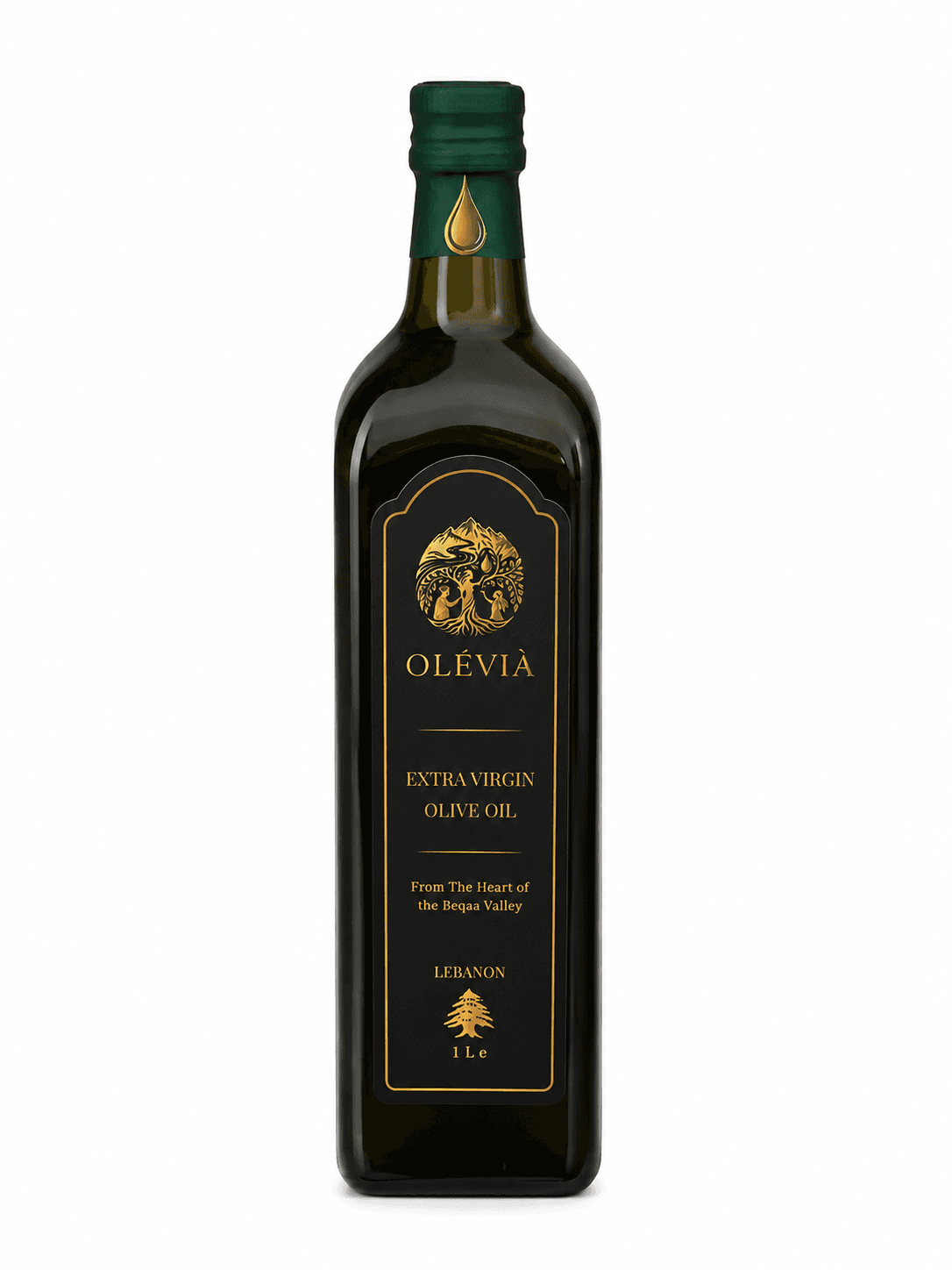 Olévià olive oil — 1 L, Single bottle